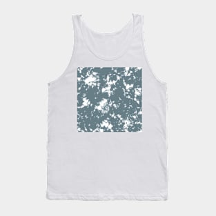 Slate gray marble - Tie Dye Shibori Texture Tank Top